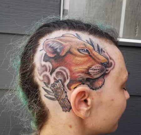 Tattoos - Cody Cook Lion - 144510